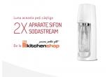 Castiga 2 aparate pentru preparat sifon SodaStream