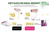 Castiga 10 epilatoare Philips IPL Lumea, 15 uscatoare de par Philips, 25 fiare de calcat Philips Steam & Go și 2.000 de seturi cadou Avon Encanto Ins