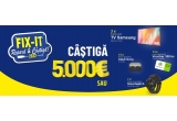 Castiga 5000 euro, un smartwatch Samsung Galaxy, casti Sony sau alte premii cool