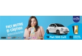 Castiga o mașina Fiat 500 Hybrid Cult sau un Samsung Galaxy S22