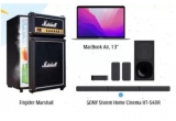 Castiga un laptop Apple Macbook Air, un frigider Marshall sau un sistem home cinema Sony