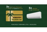 Castiga un vouchere Mobexpert de 10.000 lei  sau un aparat de aer conditionat Heinner
