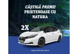 Castiga o mașina electrica Nissan Leaf sau premii care te ajuta sa fii prietenos cu natura