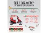 Castiga unul din cele 2 scutere Piaggio Liberty 50 Delivery Red
