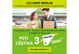 Castiga vouchere Leroy Merlin de 5.000 lei