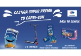 Castiga una din cele 5 trotinete, kituri Capri Sun sau baxuri de Mystic Dragon