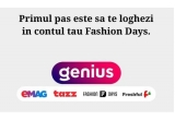 Castiga vouchere Fashion Days de 250 lei sau abonamente Genius pentru 12 luni