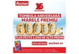 Castiga 60.000 euro, 1000 euro sau 100 euro la aniversarea Auchan