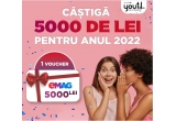 Castiga un voucher eMAG in valoare de 5.000 lei