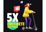 Castiga una dintre cele 5 trotinete electrice Xiaomi