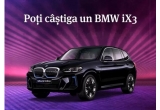 Castiga o mașina electrica BMW iX3 