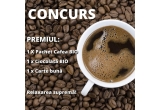 Castiga o carte, un pachet de cafea si o ciocolata BIO