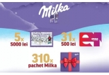 Castiga 5 vouchere de vacanța, 31 vouchere eMAG sau 310 pachete cadou cu produse Milka