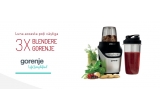 Castiga unul dintre cele 3 blendere Gorenje