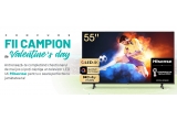 Castiga un televizor QLED Smart Hisense pentru o seara perfecta cu jumatatea ta