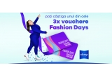Castiga vouchere de cumparaturi Fashion Days in valoare de 500 de lei fiecare