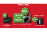 Castiga 10.000 de lei special pentru mașina ta, vouchere Socar sau premii surpriza