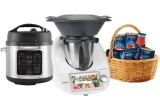 Castiga un aparat pentru gatit Thermomix Vorwerk, aparate de gatit MultiCooker Crock-Pot sau coșuri cu produse Cirio