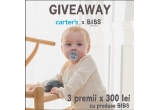 Castiga unul din cele 3 premii ce consta in produse BIBS in valoare de 300 RON