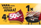 Castiga vouchere de cumparaturi Kaufland de 500 lei sau un kit complet de gratar