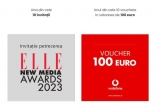 Castiga vouchere Vodafone de 100 euro sau invitații la petrecerea Elle New Media Awards