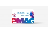 Castiga vouchere eMAG in valoare de 10.000 lei fiecare