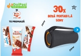 Castiga una dintre cele 30 boxe portabile Sony