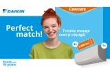 Castiga un aparat de aer condiționat Daikin Sensira sau vouchere de cumparaturi Daikin