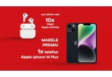 Castiga un iPhone 14 Plus sau caști Apple AirPods 3