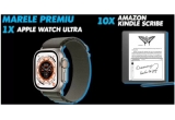 Castiga un Apple Watch Ultra sau ebook readere Kindle 