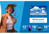 Castiga un televizor OLED Smart Samsung, telefoane iPhone 14 sau aspiratoare robot Philips