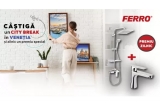 Castiga o vacanța de vis la Veneția sau pachete Ferro pentru baie