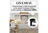 Castiga un espressor SMEG