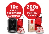 Castiga espressoare automate Krups sau kit-uri de cafea Julius Meinl