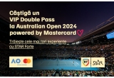 Castiga telefoane mobile Apple iPhone 15 Pro sau o experiența la turneul de tenis Australian Open 2024