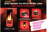 Castiga genți premium ediție limitata Burn, boxe portabile sau doze Burn