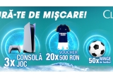 Castiga console Sony PlayStation 5, vouchere de cumparaturi Decathlon sau mingi de fotbal