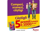 Castiga vouchere de cumparaturi Auchan