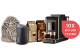 Caștiga espressoare automate Tchibo Esperto Caffe 2 impreuna cu pachete de cafea Tchibo