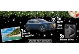Castiga o mașina BMW iX40 xDrive, o vacanta in Mauritius sau telefoane iPhone 15 Pro
