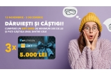 Castiga 3 carduri de cumparaturi AFI Cotroceni de 5.000 de lei fiecare