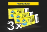 Castiga 3 vouchere de cumparaturi Flanco de 500 de lei fiecare