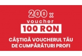 Castiga vouchere Profi in valoare de 100 lei fiecare