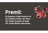 Castiga espressoare Tchibo Esperto PRO, cafetiere Tchibo Let’s Brew sau pachete de cafea boabe Tchibo Barista