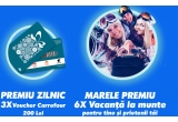 Castiga vacanțe la munte pentru tine și prietenii tai sau vouchere de cumparaturi Carrefour 