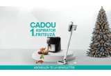 Castiga un aspirator vertical Hisense sau o friteuza cu aer cald Hisense