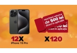 Castiga un iPhone 15 Pro sau vouchere de cumparaturi Carrefour