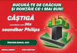 Castiga unul dintre cele 30 sisteme audio soundbar Philips 