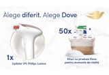 Castiga un epilator Philips Lumea Avanced sau coșuri cu produse Dove pentru rasfațul tau