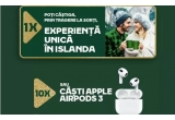 Castiga caști bluetooth Apple AirPods 3 sau marele premiu o vacanta in Islanda
